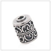 Sterling Silver Barrel Bead - BL1316