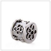 Sterling Silver Barrel Bead - BL1317