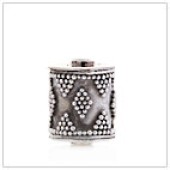 Sterling Silver Barrel Bead - BL1321