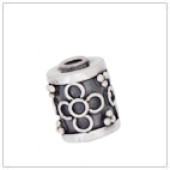 Sterling Silver Barrel Bead - BL1335