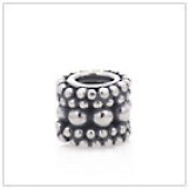 Sterling Silver Barrel Bead - BL1339