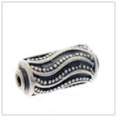 Sterling Silver Barrel Bead - BL1350