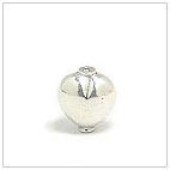 Sterling Silver Plain Heart Bead - BP1726