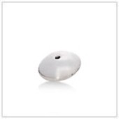 Sterling Silver Plain Saucer Bead - BP1705