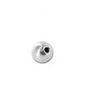Sterling Silver Plain Seamless Bead - BS2103