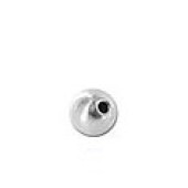 Sterling Silver Plain Seamless Bead - BS2104