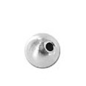 Sterling Silver Plain Seamless Bead - BS2108