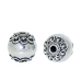 Sterling Silver Bali Round Beads - BR1104