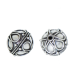 Sterling Silver Bali Round Beads - BR1112