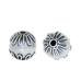Sterling Silver Bali Round Beads - BR1119