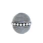 Sterling Silver Bali Round Beads - BR1970L