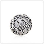 Sterling Silver Bali Round Beads - BR1132