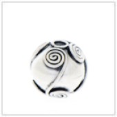 Sterling Silver Bali Round Beads - BR1139
