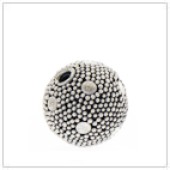 Sterling Silver Bali Round Beads - BR1152