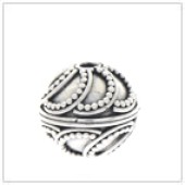Sterling Silver Bali Round Beads - BR1158L