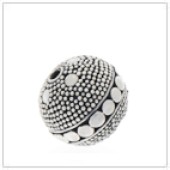Sterling Silver Bali Round Beads - BR1165