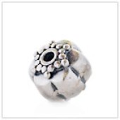 Sterling Silver Bali Round Beads - BR1173