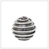 Sterling Silver Bali Round Beads - BR1174