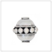 Sterling Silver Bali Round Beads - BR1177