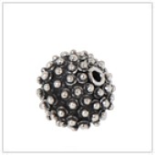 Sterling Silver Bali Round Beads - BR1180