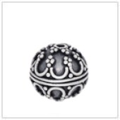 Sterling Silver Bali Round Beads - BR1191