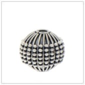 Sterling Silver Bali Round Beads - BR1903