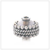 Sterling Silver Bali Round Beads - BR1939