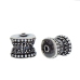 Sterling Silver Barrel Shape Bead - BT1213