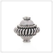 Sterling Silver Bali Cage Bead - BW1416