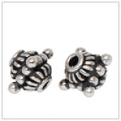Sterling Silver Coil Cap Bead - BW1408