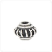 Sterling Silver Single Coil Bead - BW1406