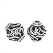 Sterling Silver Wire Cage Bead - BW1407