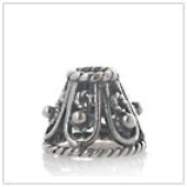 Sterling Silver Filigree Jewelry Cone - C2108