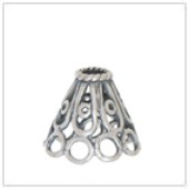 Sterling Silver Filigree Jewelry Cone - C2109