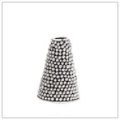 Sterling Silver Granules Jewelry Cone - C2102