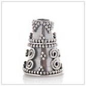 Sterling Silver Granules Jewelry Cone - C2106