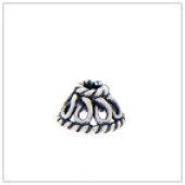 Sterling Silver Wire Filigree Bead Cap - C2072