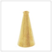Vermeil Gold-Plated Plain Jewelry Cone - C2114-V
