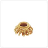 Vermeil Gold-Plated Wire Filigree Bead Cap - C2001-V