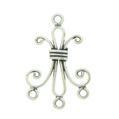 Sterling Silver Bali Earring Chandelier - CH4283