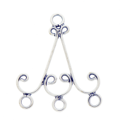 Sterling Silver Bali Earring Chandelier - FS4216