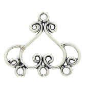 Sterling Silver Bali Earring Chandelier - FS4248