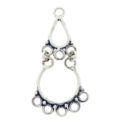 Sterling Silver Bali Earring Chandelier - FS4265