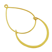 Vermeil Gold-Plated Bali Earring Chandelier - CH4284-V