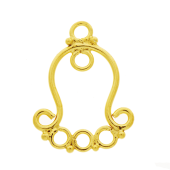 Vermeil Gold-Plated Bali Earring Chandelier - FS4229-V
