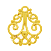 Vermeil Gold-Plated Bali Earring Chandelier - FS4239-V