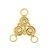 Vermeil Gold-Plated Bali Earring Chandelier - FS4255-V