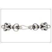 Sterling Silver Bali Feligree Clasp - CS5601