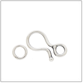 Sterling Silver Small Hook Clasp - CS5528
