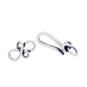 Sterling Silver Bali Small Bee Clasp - CS5524